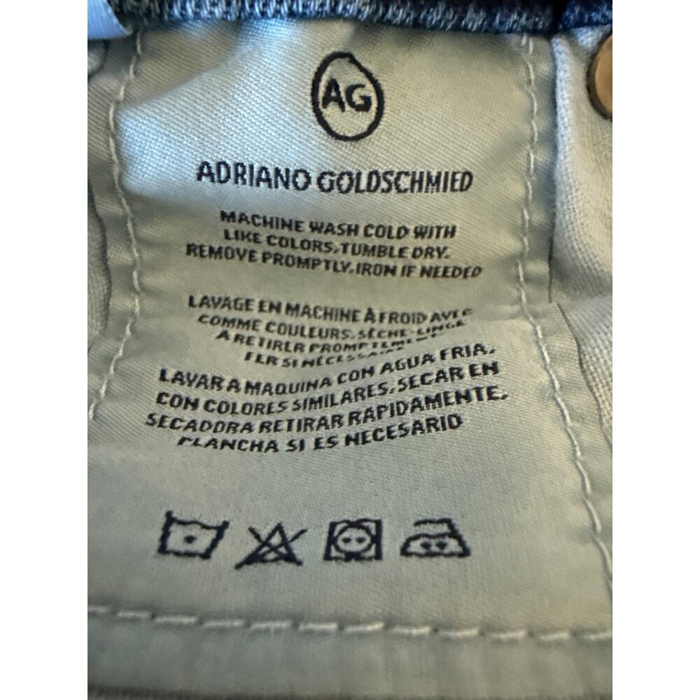 AG Adriano Goldschmied Prima Cigarette Ankle Jeans Women’s 27R Medium Wash - Picture 11 of 13